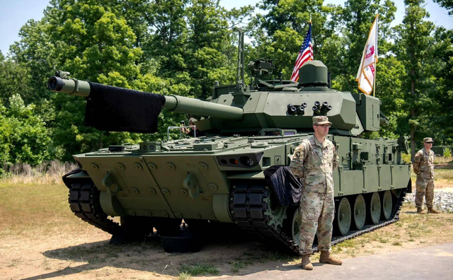 遭美国陆军弃购的M-10“布克”轻型坦克