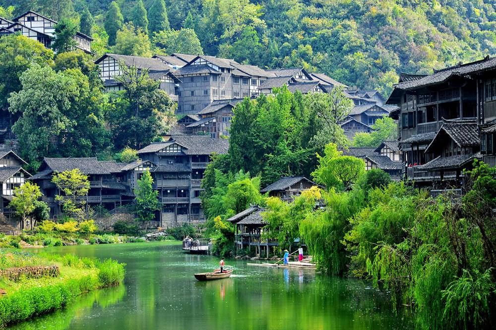 乌江寨风景优美钟灵毓秀