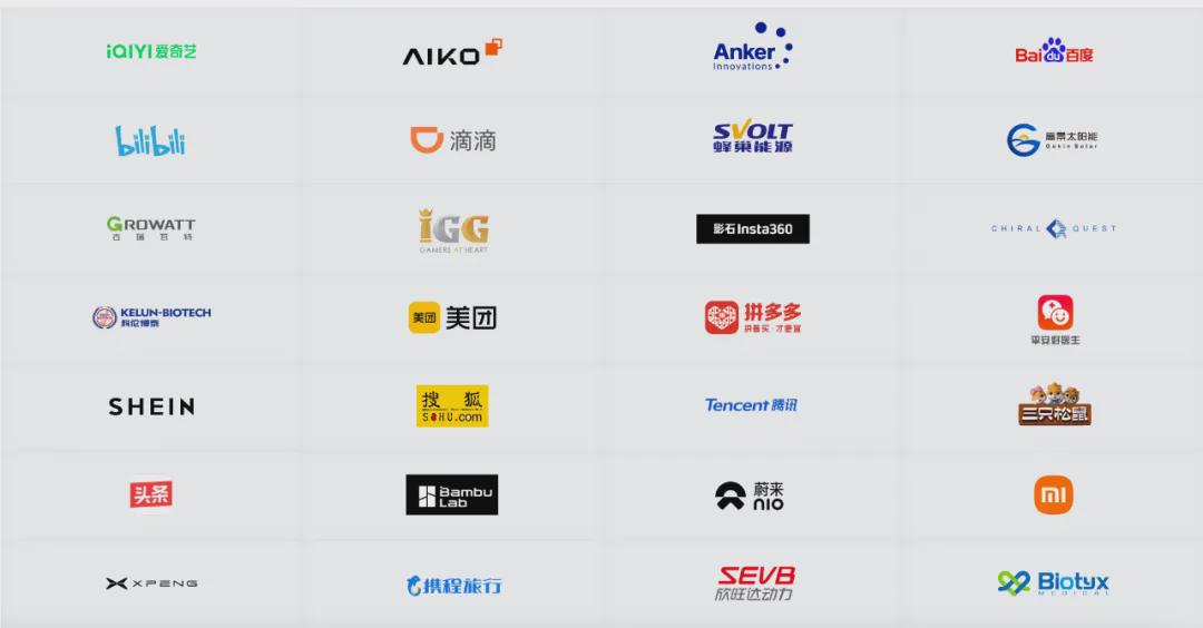 IDG资本官网列出的部分被投企业