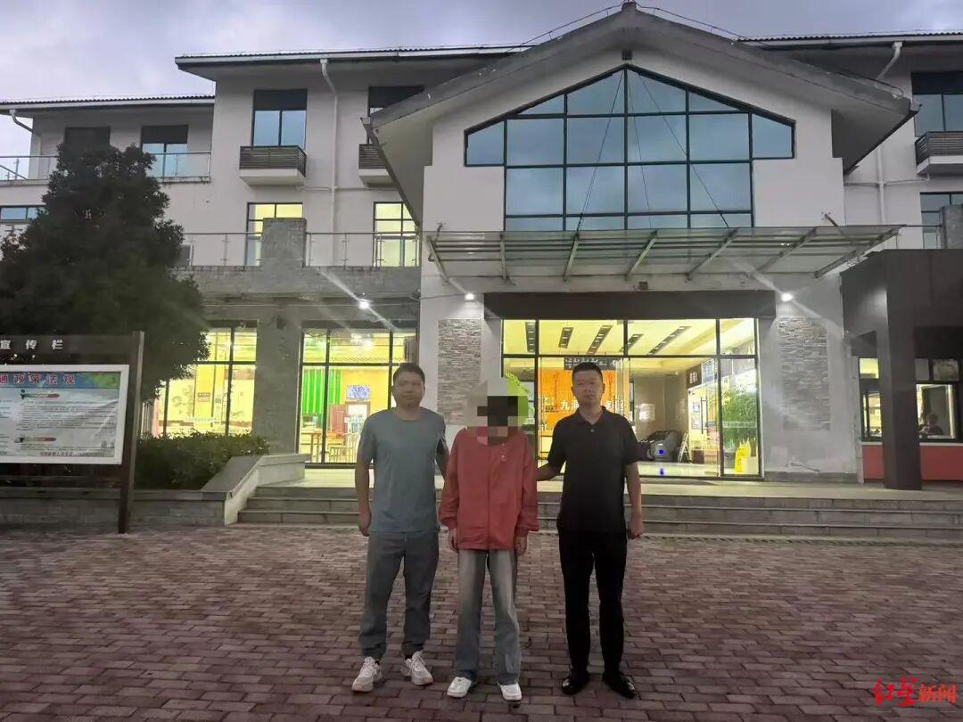 ▲嫌疑人被警方抓获