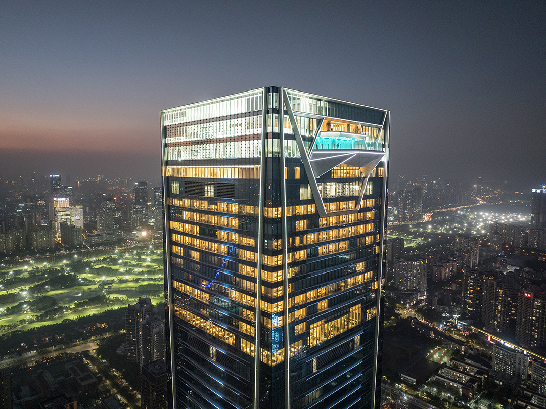 △ 塔楼顶部观景平台 ©ACF域图