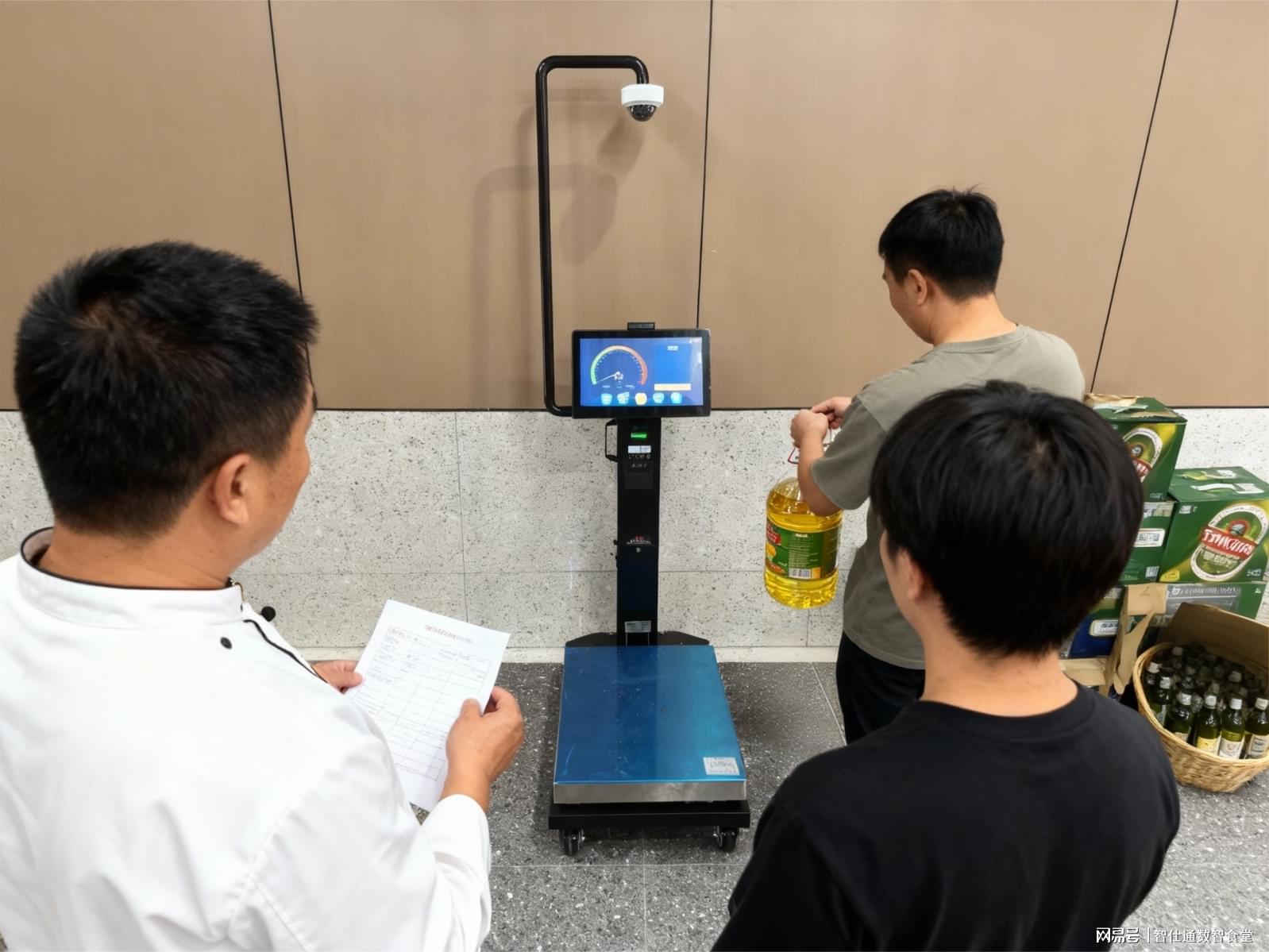 智仕通智能食堂收货秤 事业单位食堂的“钱袋子”和“菜篮子”