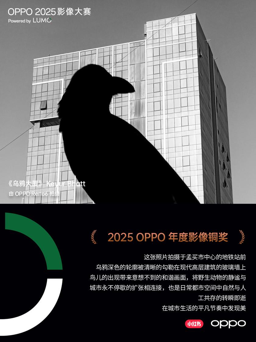 2025 OPPO年度影像铜奖