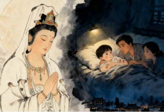 观音菩萨指点：身上若有这3处胎记，天生富贵命，旺父又旺母