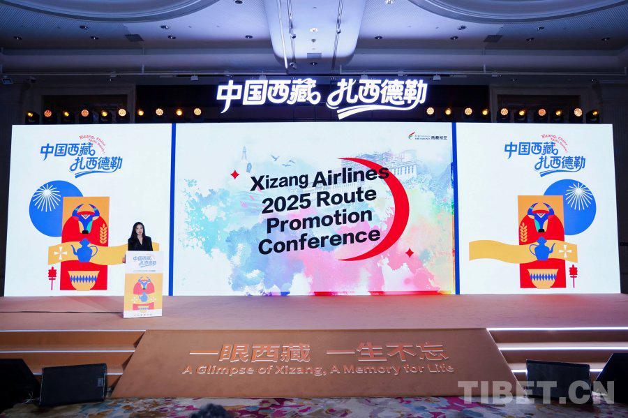 图为2025年“中国西藏•扎西德勒”西藏文化旅游推广活动海口站现场