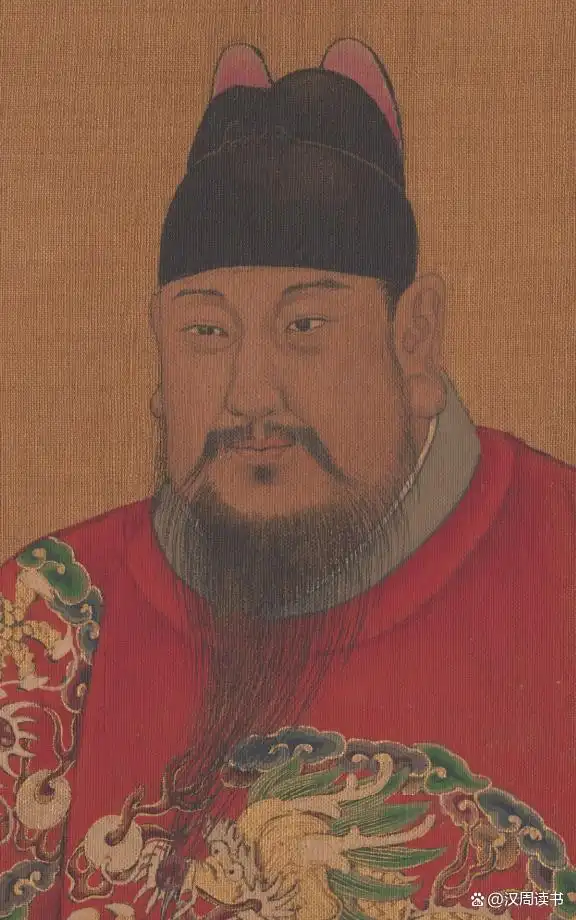 明仁宗真像-历代帝王真像 清 姚文瀚 (传)