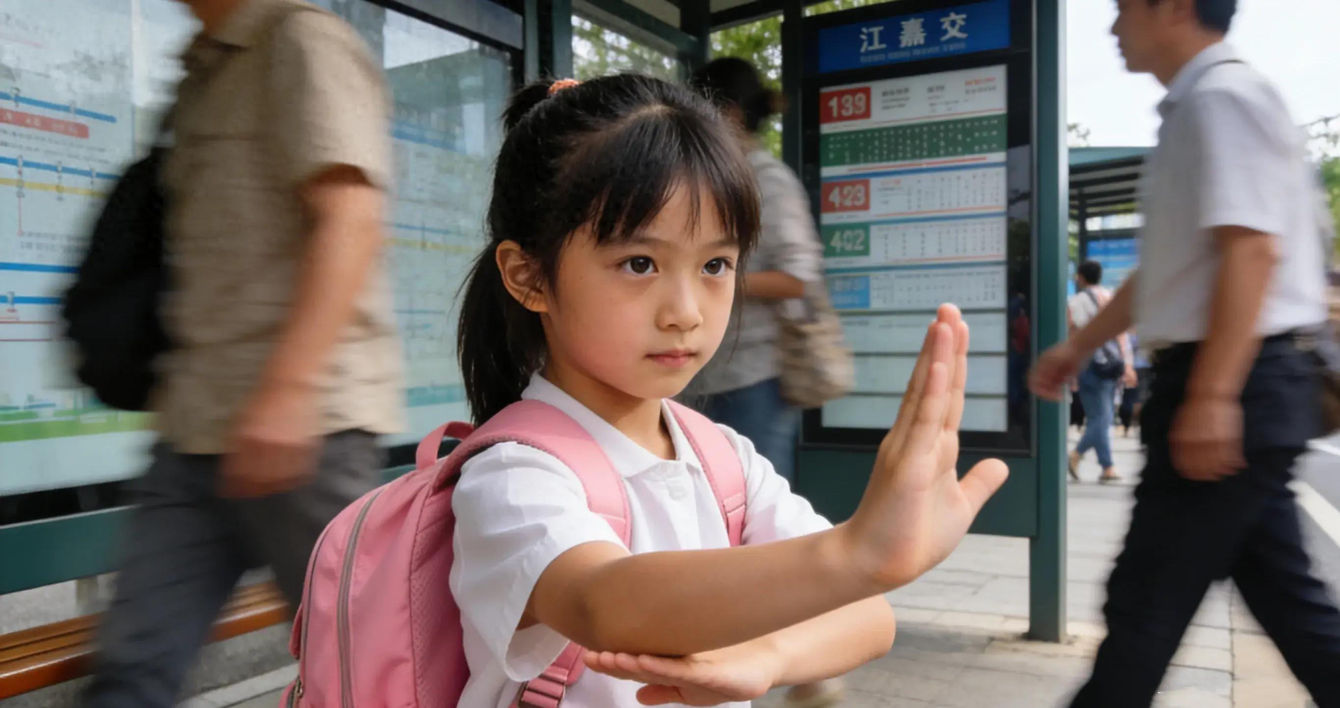 浙江女孩公交站台练武火到国外 外交部发言人转发视频