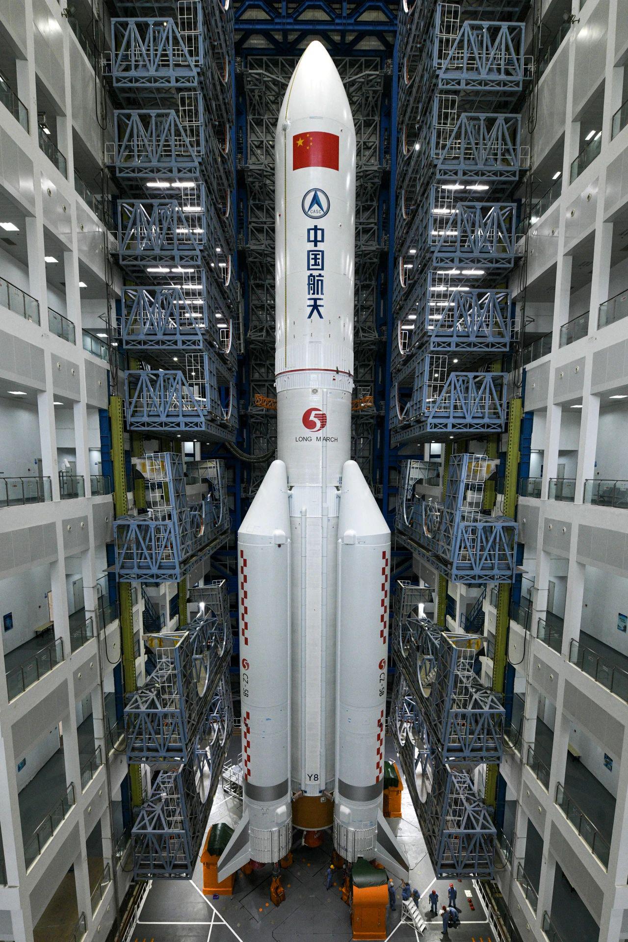 “长征五号乙”遥八运载火箭