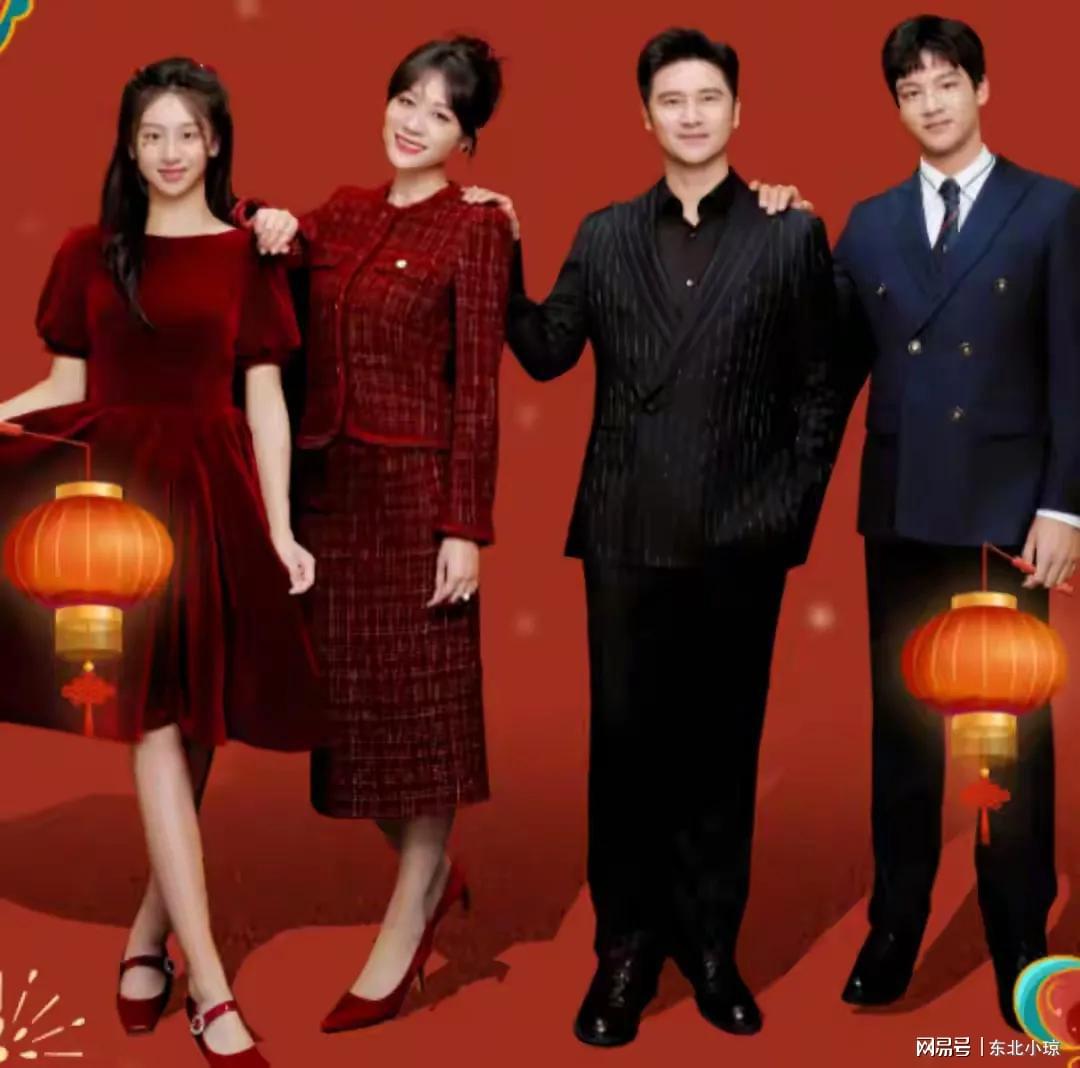 田亮一家元旦拍全家福，14岁儿子长到1米8，17岁森碟成叶一茜饼印