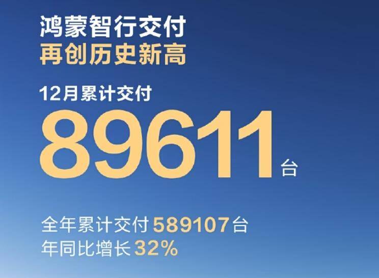 12月新势力销量排名！