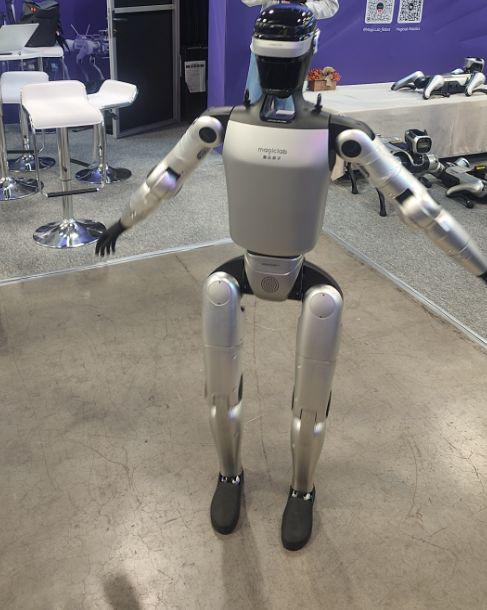 中国机器人受到欢迎