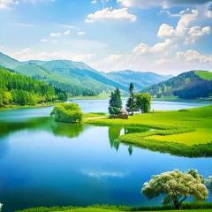 风吹过细雨蒙蒙