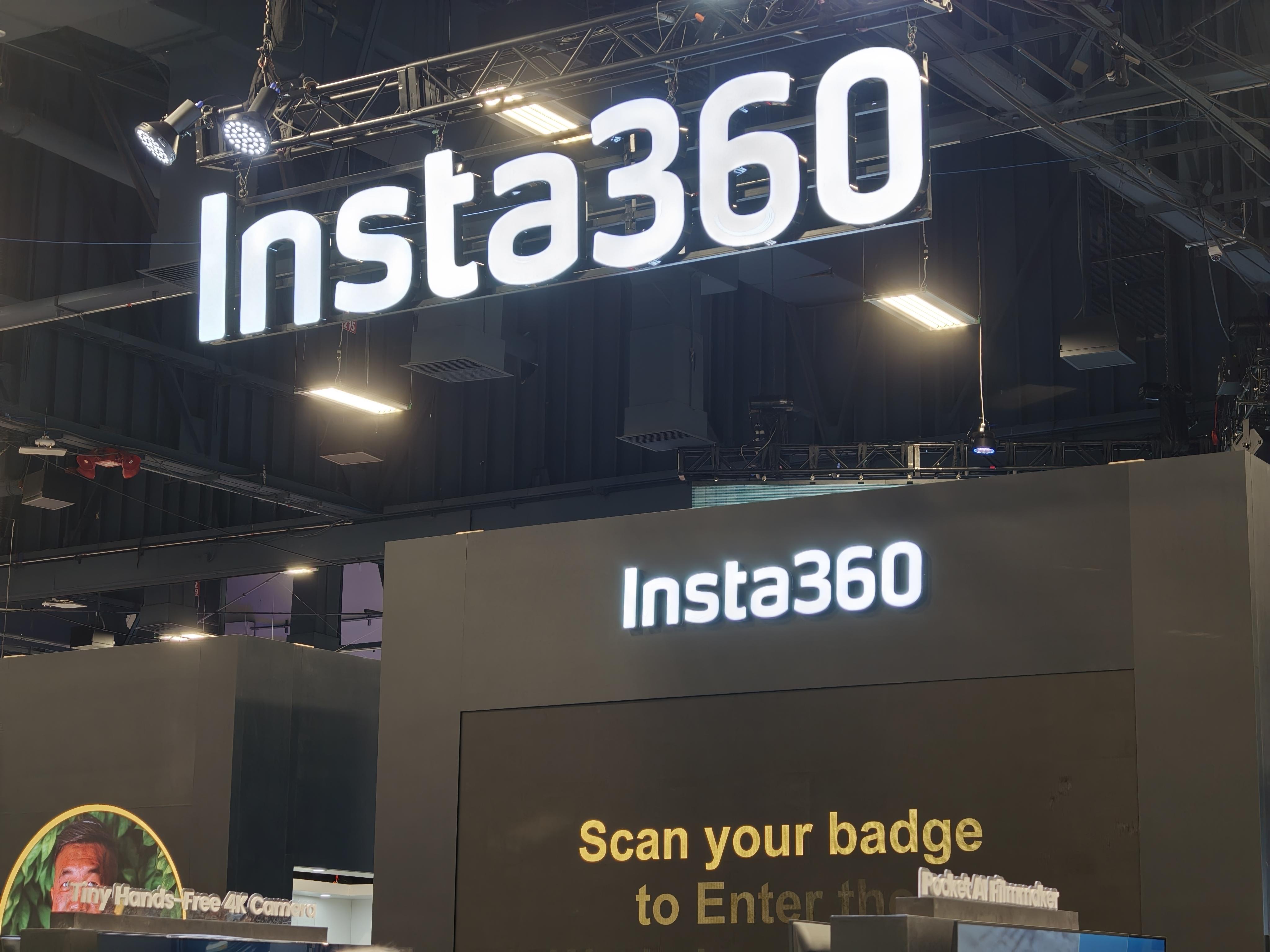影石Insta360在CES 2026有多显眼？人人都想玩全景无人机