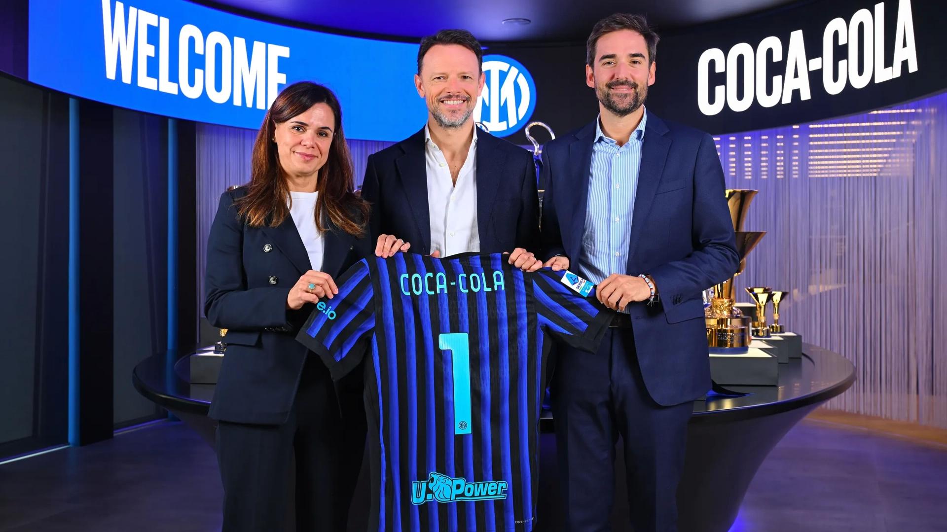 官方：可口可乐与国米达成三年合作协议