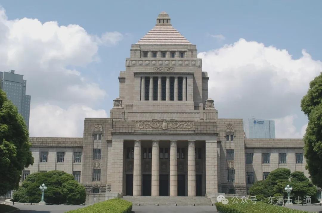 日本国会。资料照片