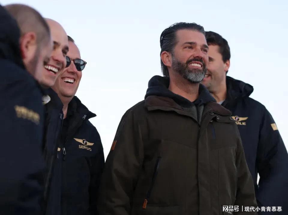 特朗普儿子登上格陵兰岛