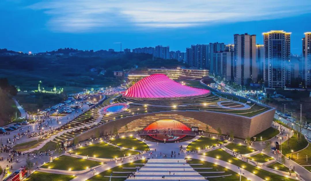 安岳石窟数字展示中心荣登《人民日报》头版头条