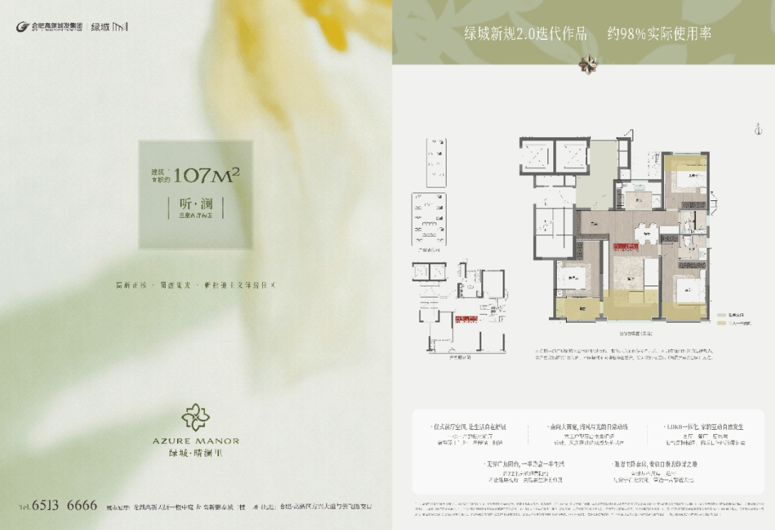 售楼部电话0551-6258 9911
