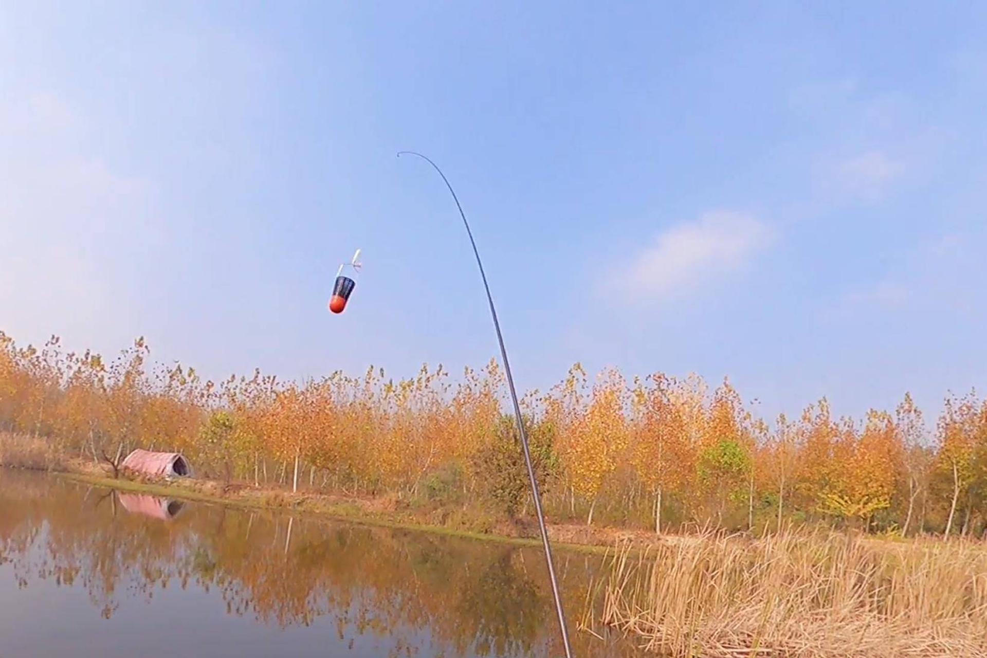深冬白天野钓鲫鱼4个技巧