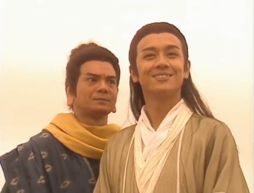 段誉王语嫣鸠摩智三人缘分真深，一块乘船一块吃饭，一块打落井底