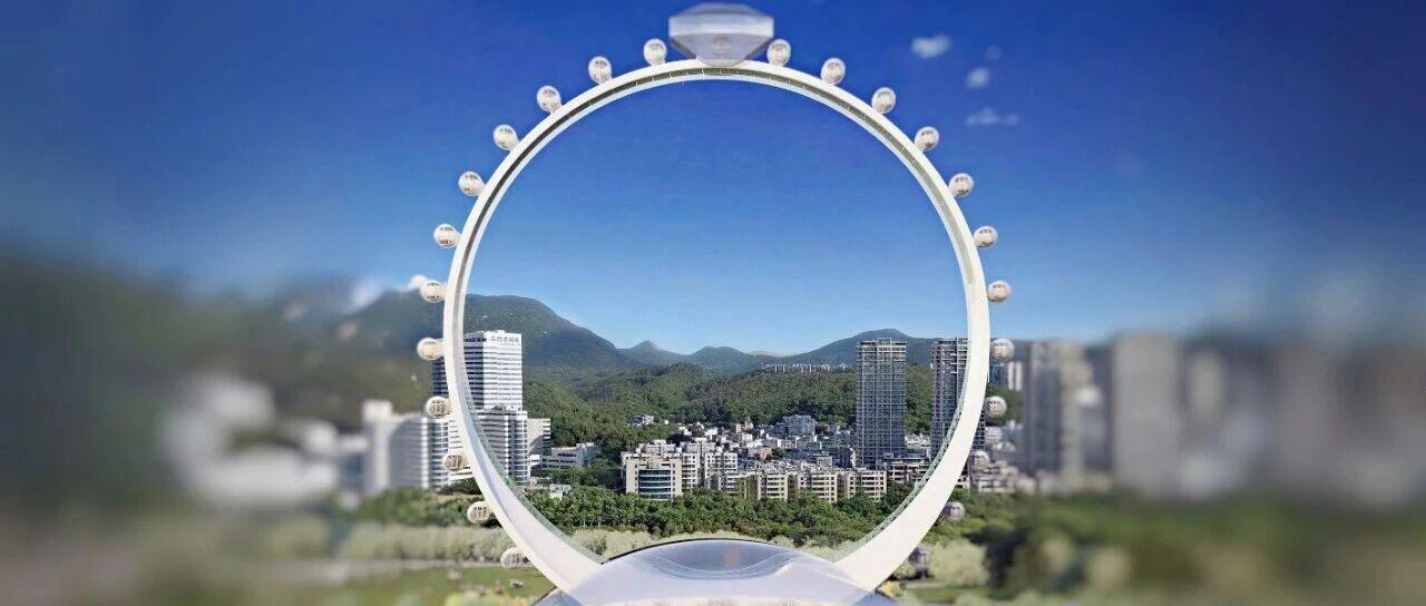 珠海新摩天轮，效果图来了！还有超大新公园、夜间灯光秀、飞越丛林探险乐园、骑行专用绿道……