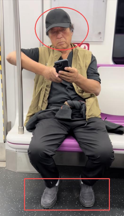 76岁牛群近况，打扮邋遢坐地铁，鞋子破旧太心酸，后悔裸捐晚年苦