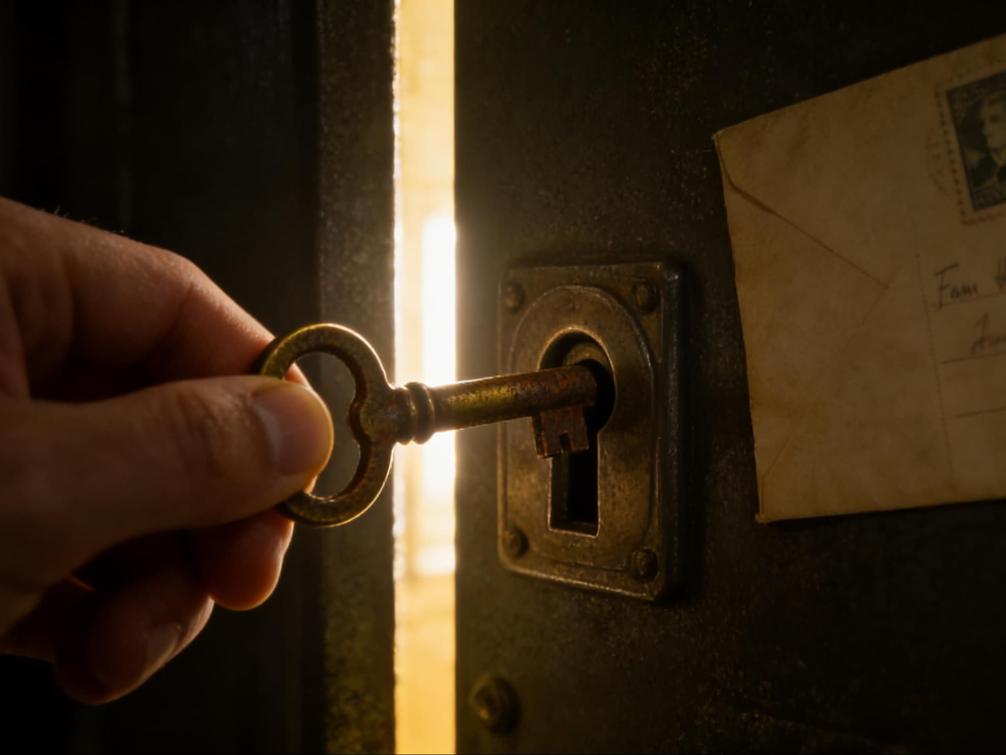 父亲抛弃我们23年杳无音信，临终前寄来一把钥匙，让我打开保险柜