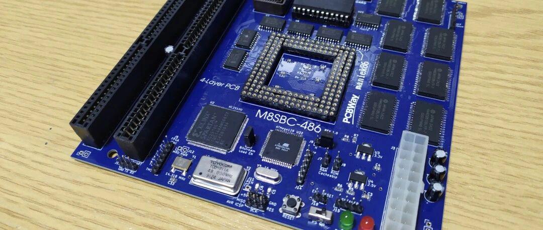硬核！程序员爆肝6个月从零手搓486主板，画原理图、焊芯片全搞定，Linux、DOOM、Win3.1都跑起来了