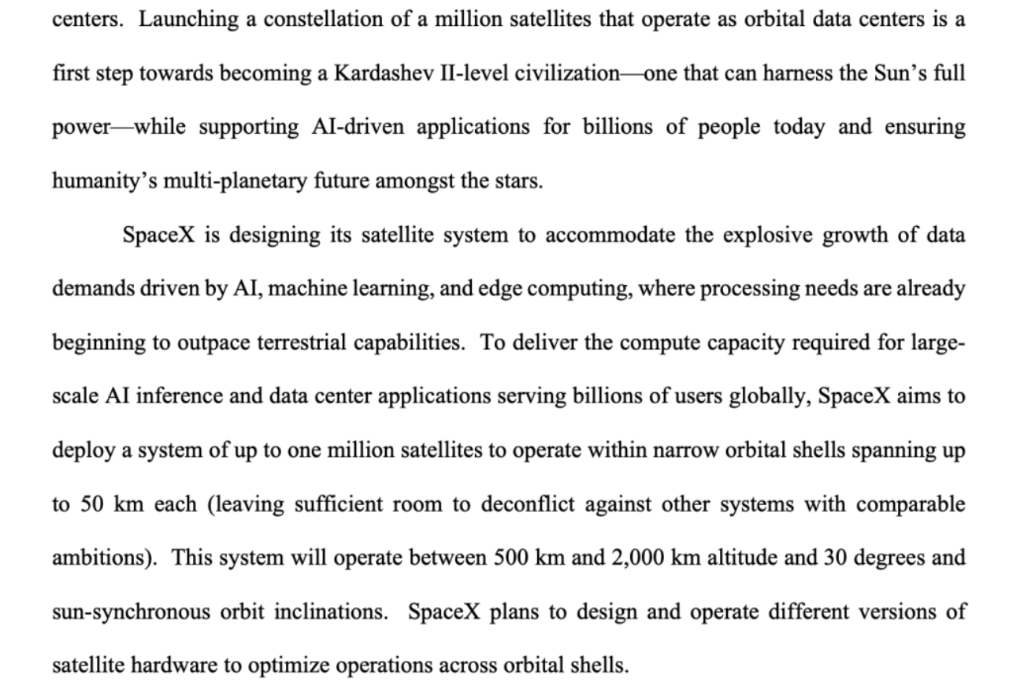 马斯克大消息！SpaceX申请部署100万颗卫星！重磅数据，首次曝光