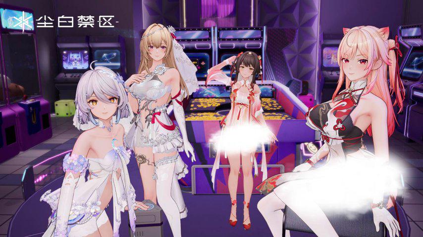 在擦边搞涩涩这一块，《尘白禁区》已经升华成行为艺术了