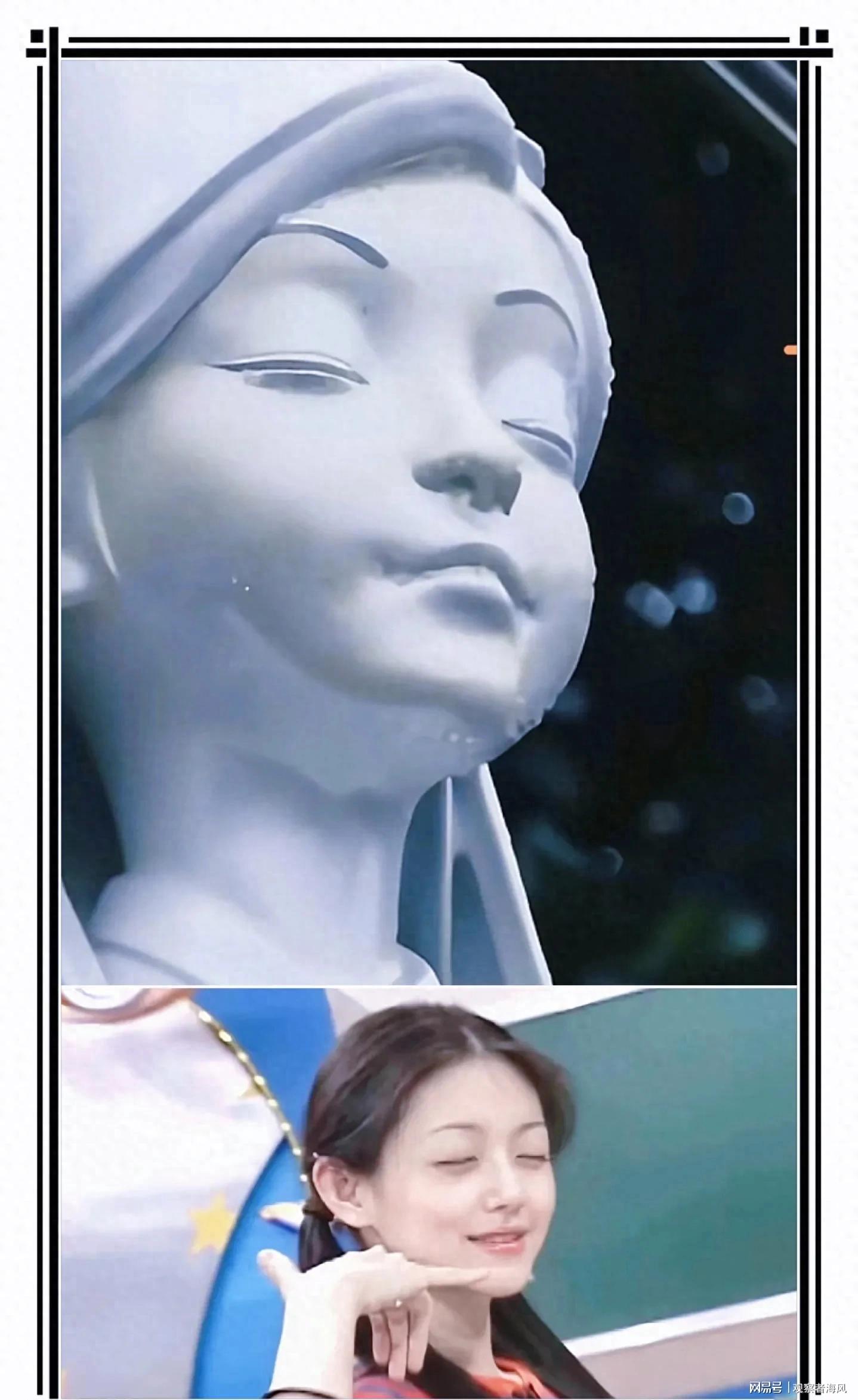 小S发文感谢具俊晔，大S夜色雕像曝光引好评