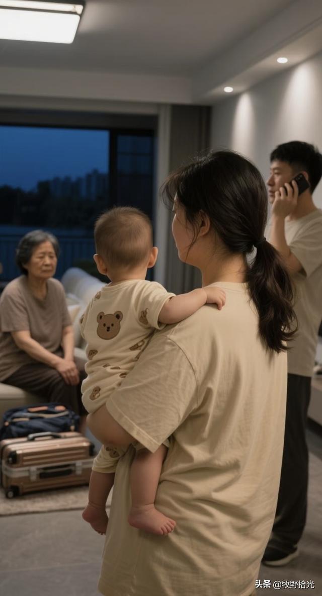 63岁，在女儿家带了3个月娃，走时女儿一句话，我决定再也不来了