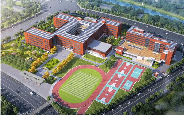  北京中学东坝北校区项目（高中部）效果图