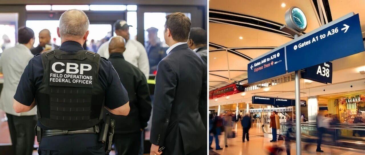 离谱！回国过春节，返美入境时H-b工作签证被吊销，遣返回国