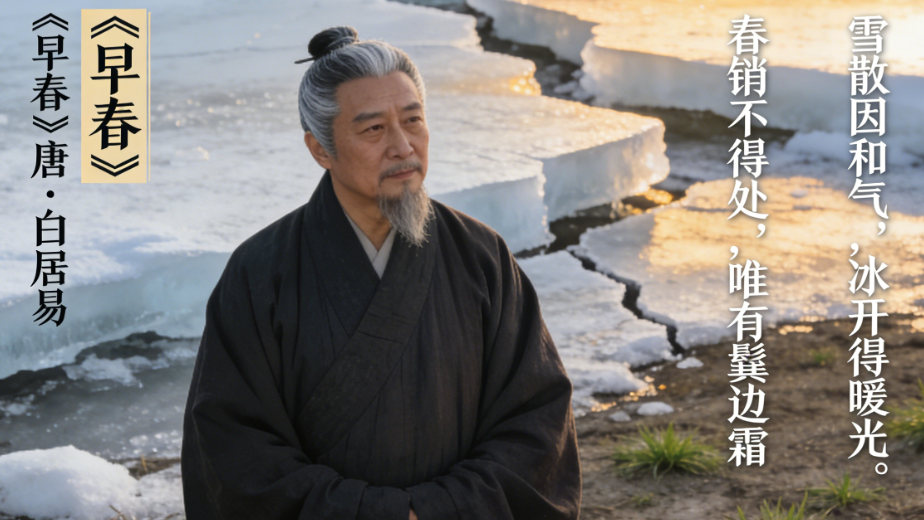 白居易：一首早春诗，充满感慨，人生何尝不是一场与时光的对饮