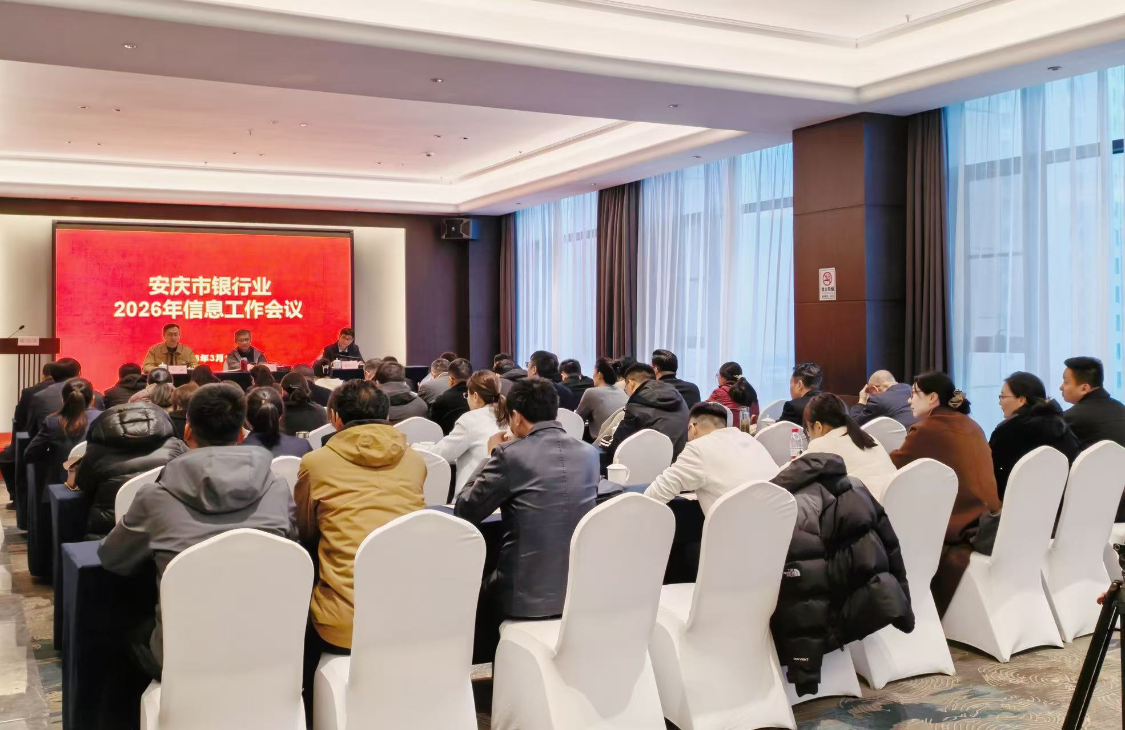 安庆市银行业协会召开2026年信息工作会议（图一）