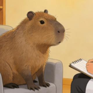 卡皮巴拉去看心理医生