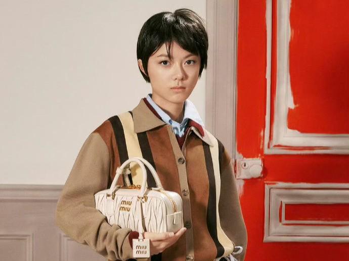 赵今麦 Miu Miu 最新广告大片引热议，短发造型引两极讨论