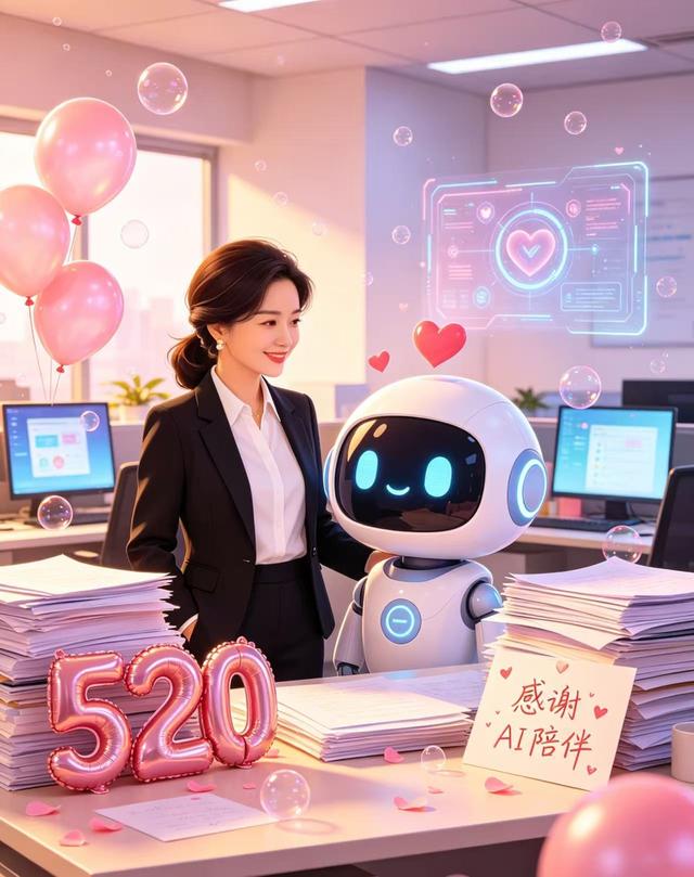 张晶：每天和AI工具并肩作战（图片由AI生成）