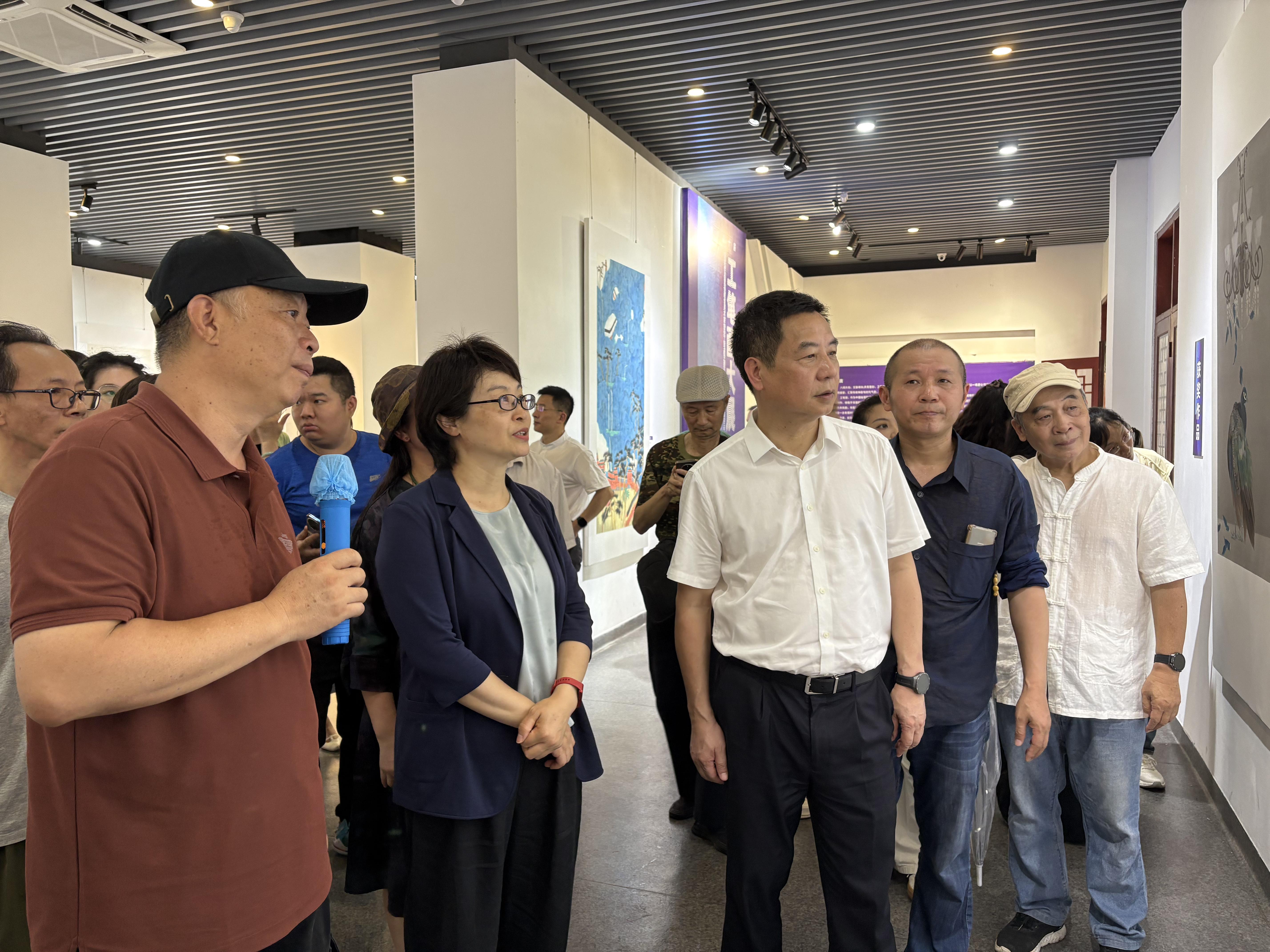 我省第十届工笔画大展（莆田站）开幕