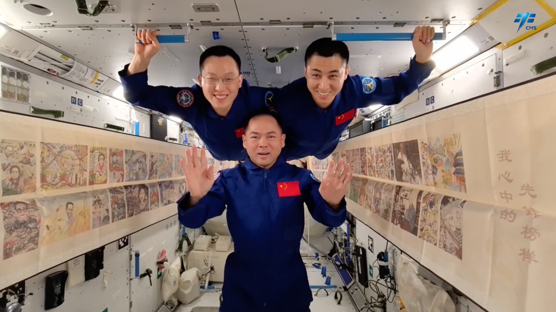 神舟二十一号乘组创造中国航天员乘组飞行时长新纪录！