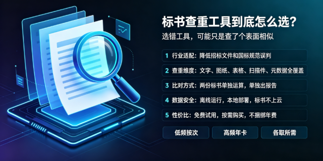 2026标书查重工具全方位实测：一篇文章助力挑选合适的标书检查工具