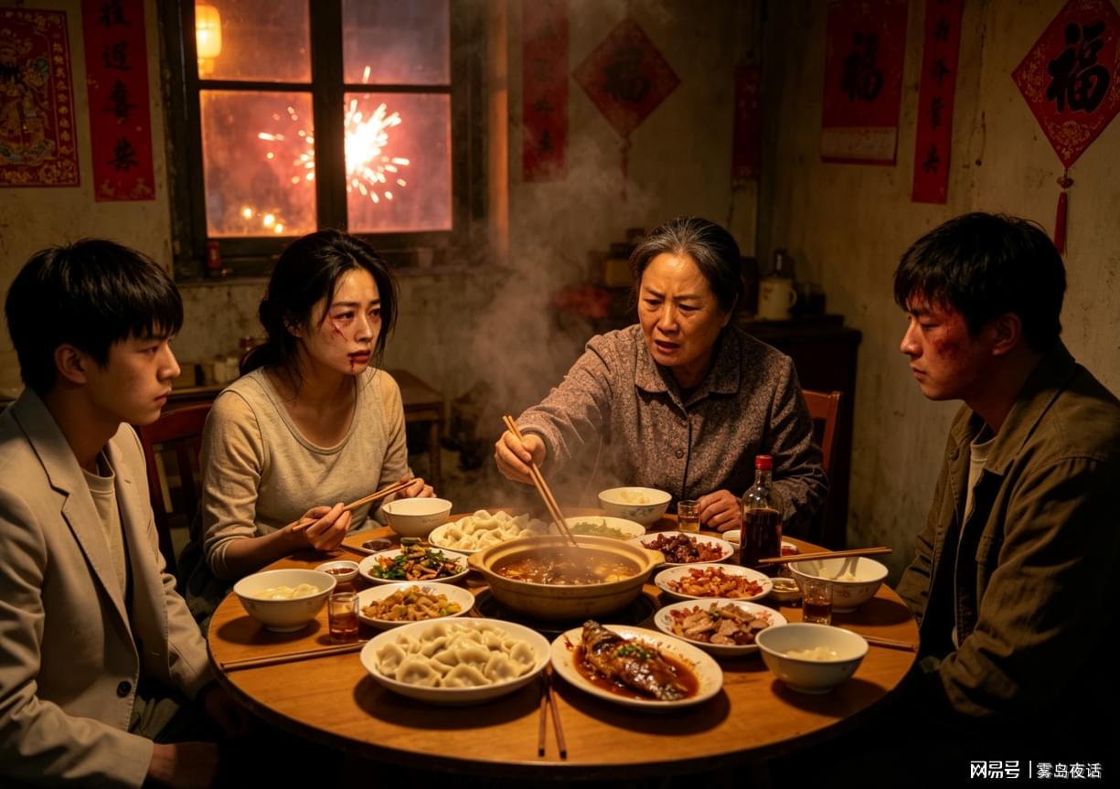 过年遭家暴我回娘家，次日我爸带亲戚，讨公道