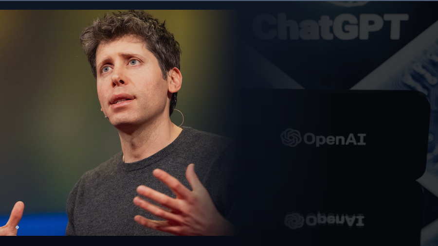 Sam Altman，OpenAI 创始人、CEO，2026 年。 没人敢真撒手，他敢