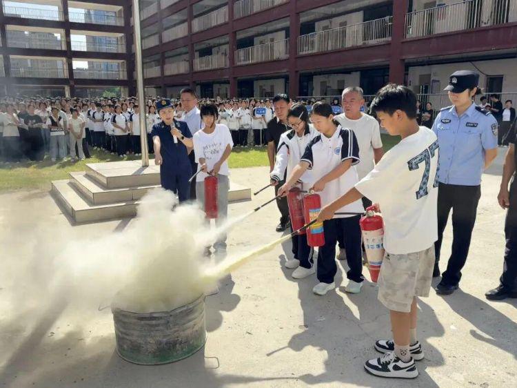 睢阳区古宋街道：消防知识进校园 安全守护伴成长