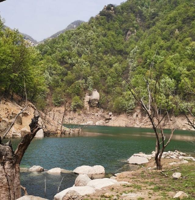 鲁山县免费未开发的景点——滚油锅瀑布,户外运动爱好者不要错过