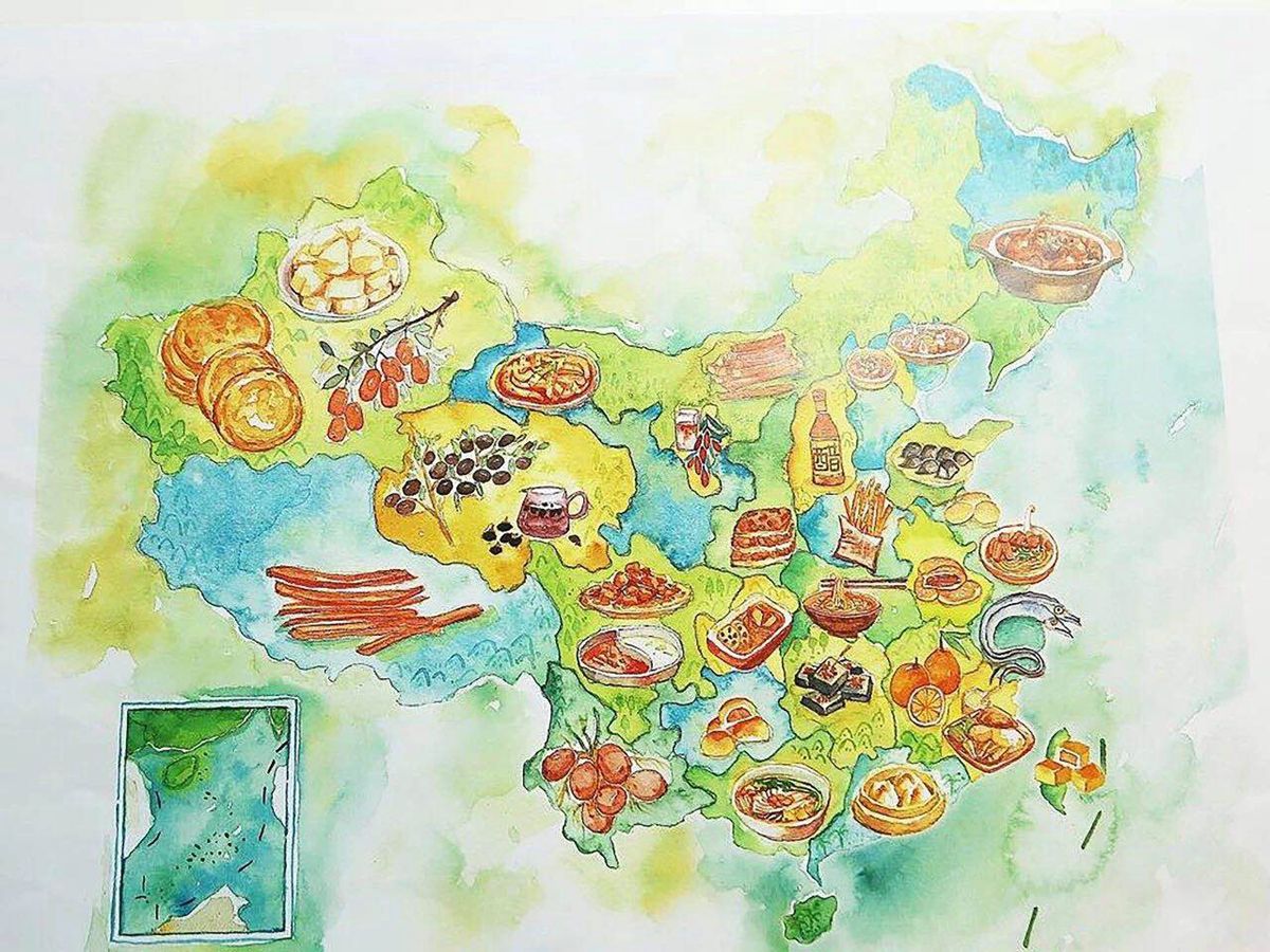 300平巨幅中国美食地图将亮相长沙世界之窗“中国狂欢节”