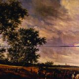 趁着余光赶牛羊