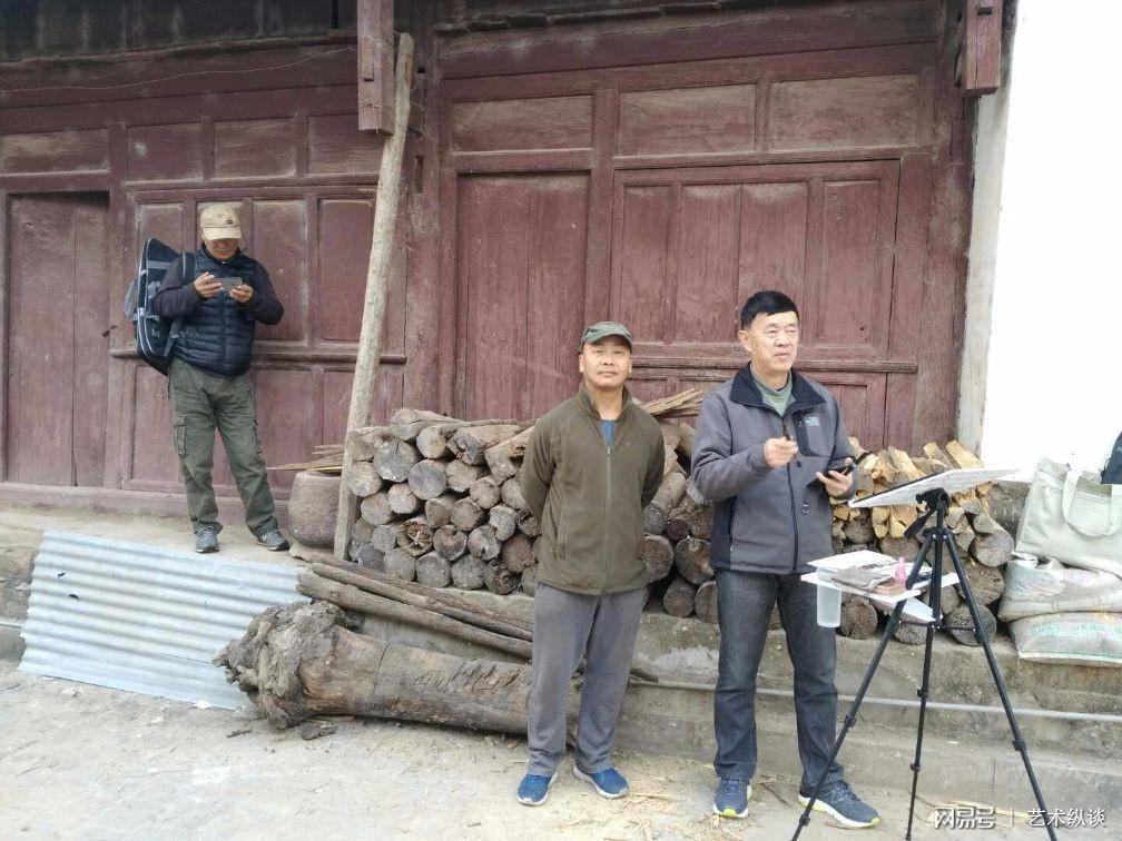 胡晓幸,魏启聪,刘宇,张长利四位画家走进景东无量山写生