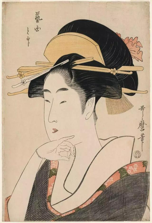 浮游于世间之画 日本浮世绘美人风俗画